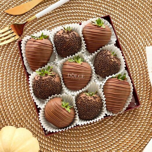 Клубничный бокс "Трюфель"