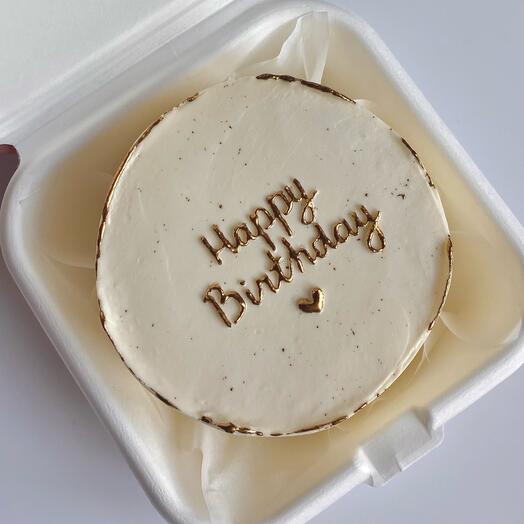 Бенто-торт «Happy birthday» на день рождения