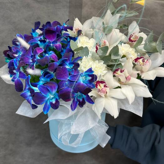 Букет с орхидеями 💙Макрокосмос 💙