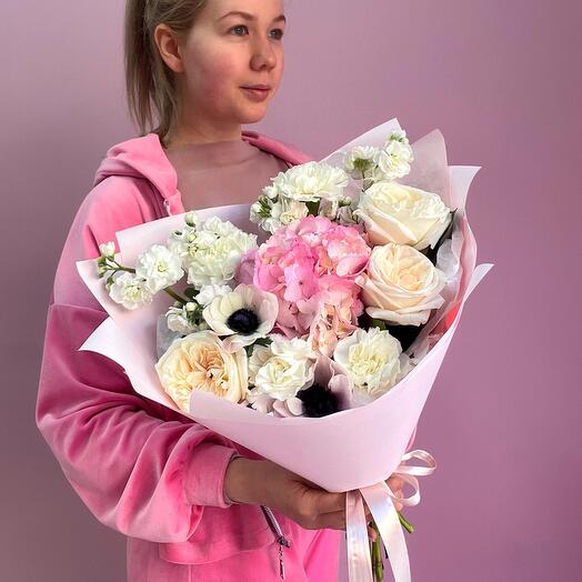 Букет с анемонами «Для любимой» 💕