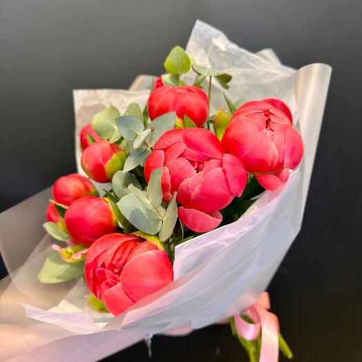 Пион Coral Charm Корал Шарм 9 шт