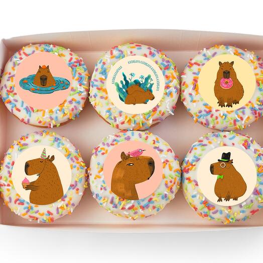 Набор пончиков "Капибара"
