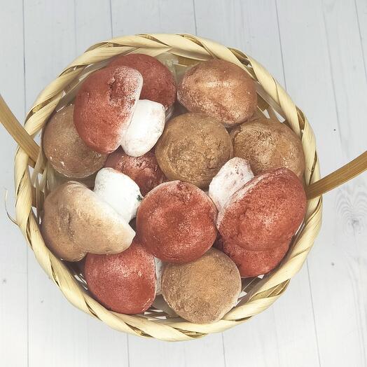 Marshmallow mushrooms