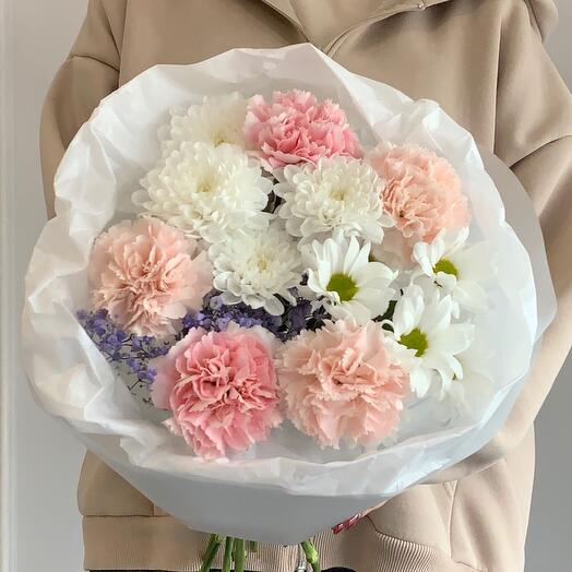 Зефирка 🌸 диантусы хризантема ромашки