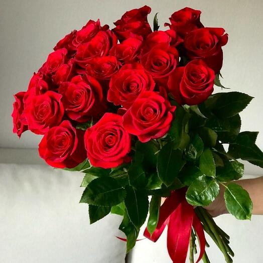 Ramo de rosas rojas ecuatorianas