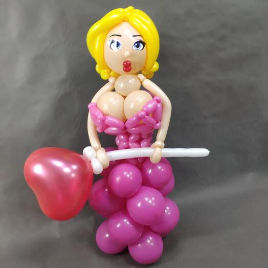 Joven con corazón