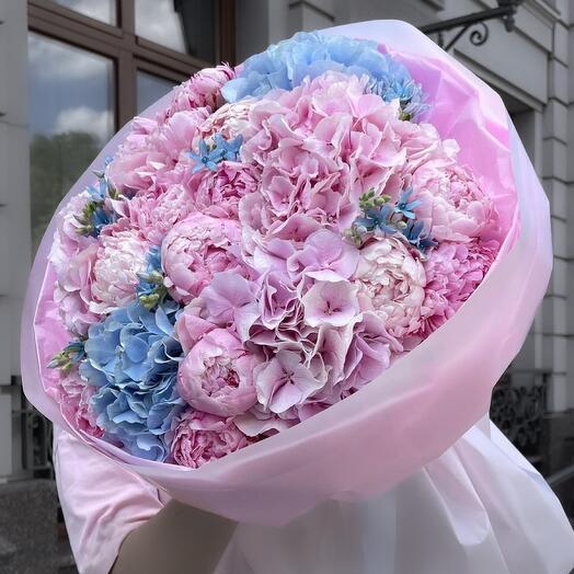 A delicate bouquet