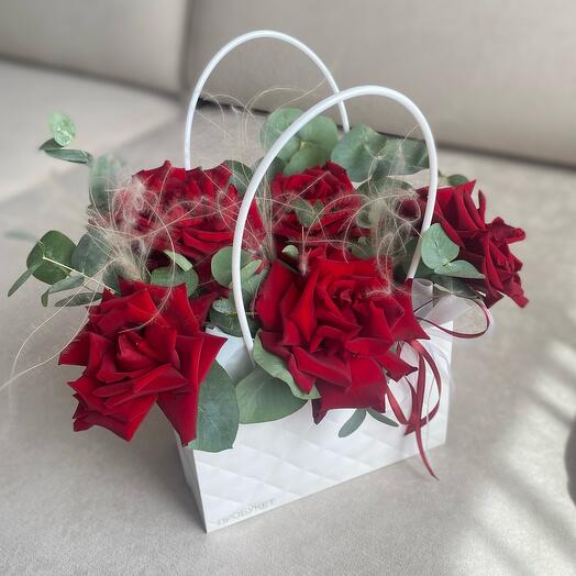 Французская розочка ♥️ в сумочке
