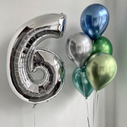 Шары на 6 лет мальчику