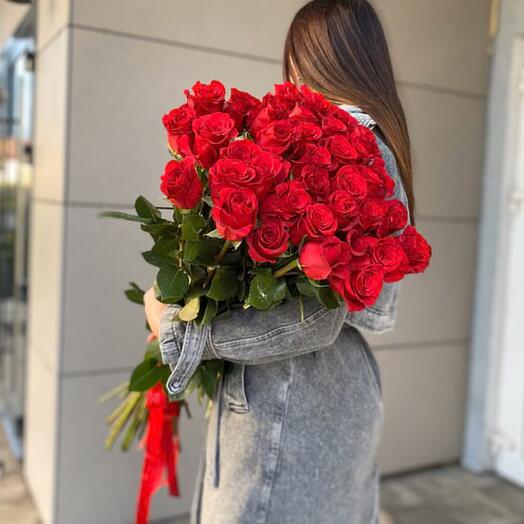 Букет гигантских роз Эквадор 😍