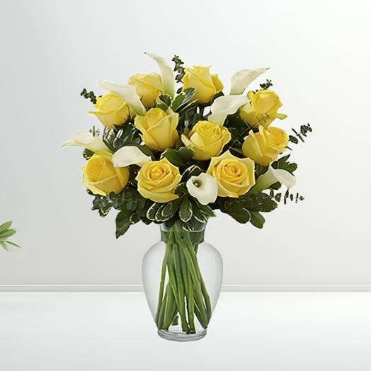 Spread the Sunshine Roses Bouquet