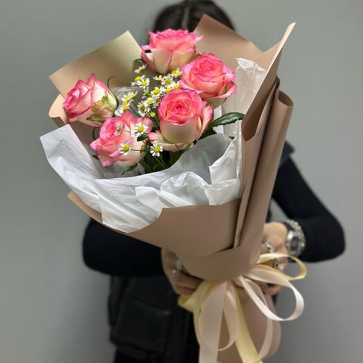 Ramo de 5 rosas Jumilia