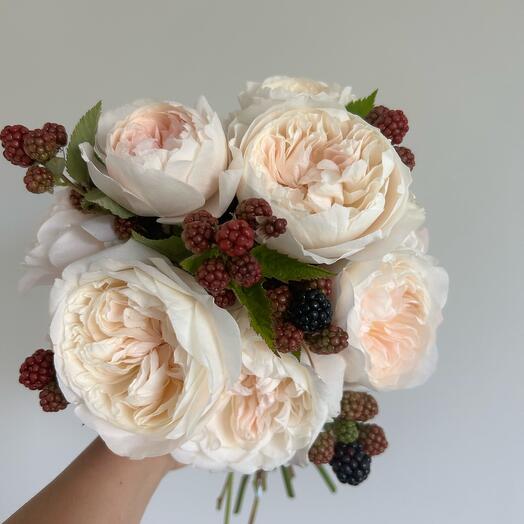 Roses and berries