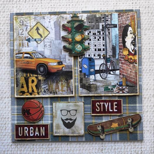 Открытка Hipster/Urban Style 3