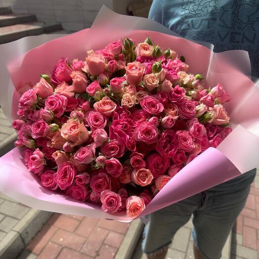 33 Кустовые розы