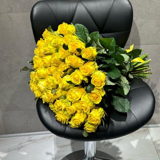 51 Роза под ленту