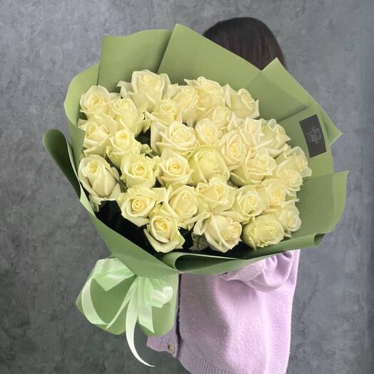Ramo de 31 rosas blancas