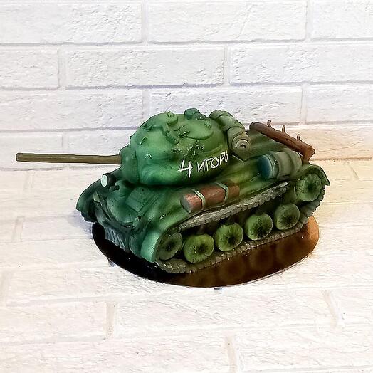 3D-торт в виде танка Т-34