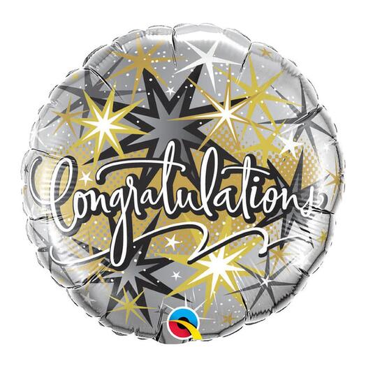 Congratulations Elegant Foil Balloon