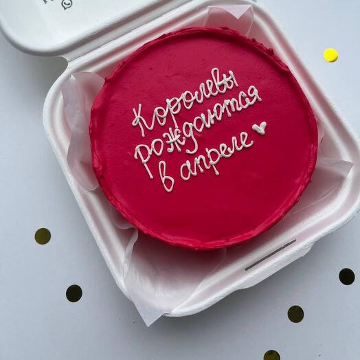 Бенто торт для королевы