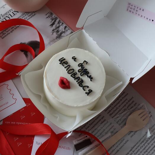 Бенто торт в подарок для любимого, любимой