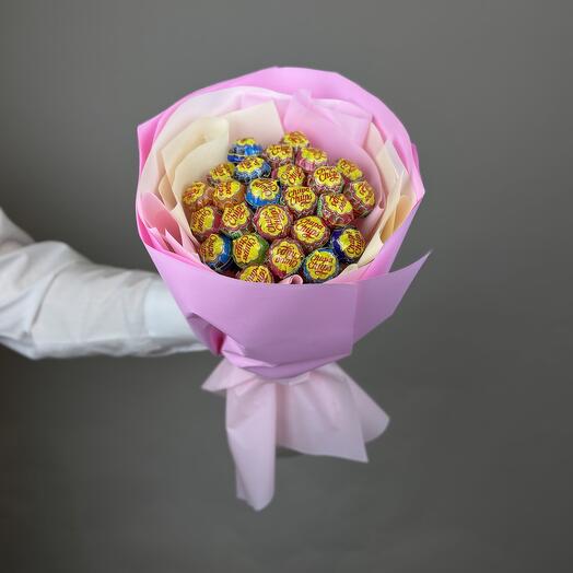 Букет из 25 Chupa Chups