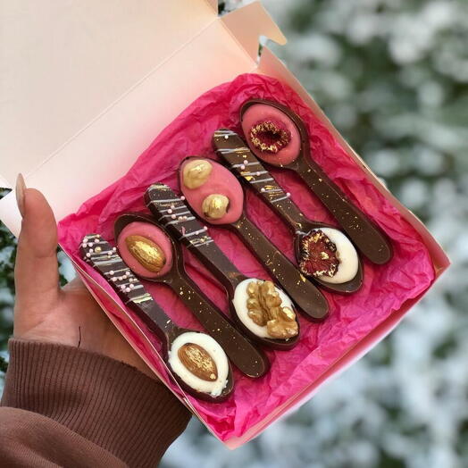 Шоколад ручной работы «Чайные ложечки»