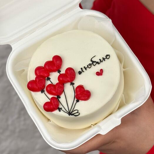 Бенто торт Люблю