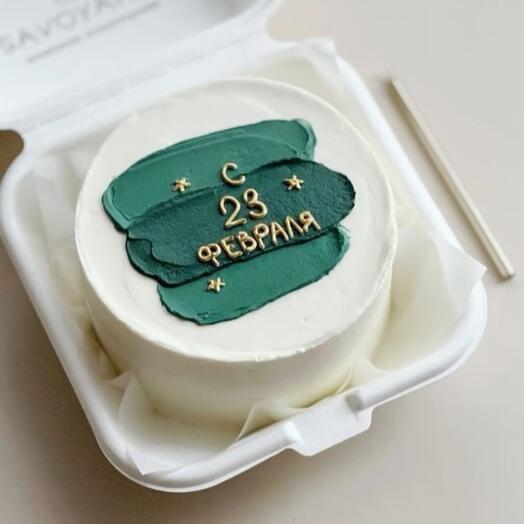 Бенто торт с 23 Февраля