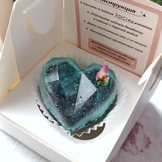 Чайное сердце " Счастье в моменте"