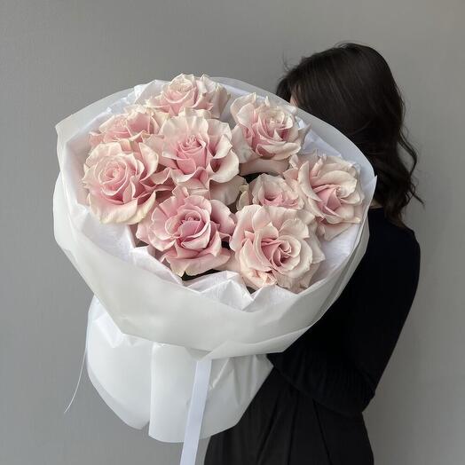 Французские розы pink 9