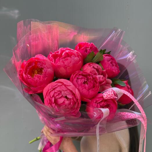Пионы Коралл 🌺💔