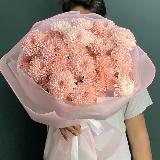 Стойкие хризантемы 5 веток