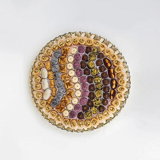 123 pieces Arabic Tray Arrangement