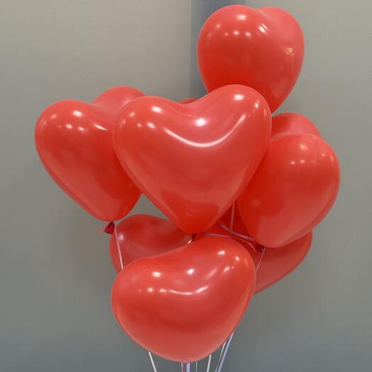 Набор Шариков сердечки 8 шт
