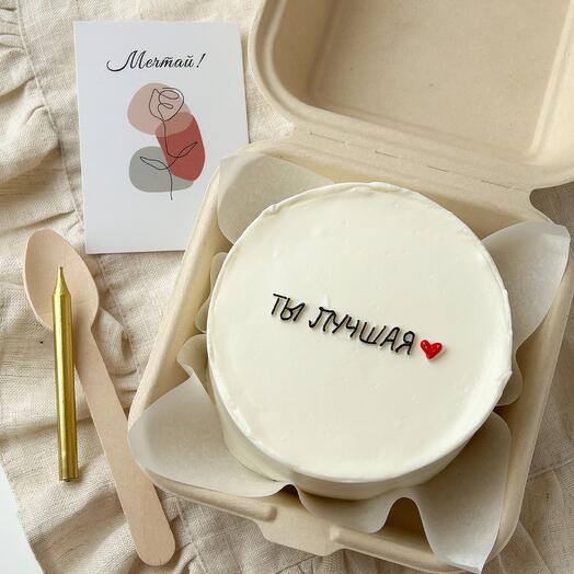 Бенто торт для любимой