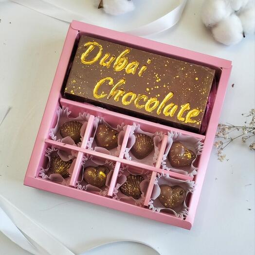 Dubai chocolate set 3