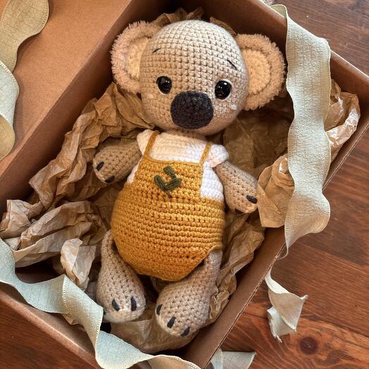 Игрушка ручной работы коала 🐨 мальчик