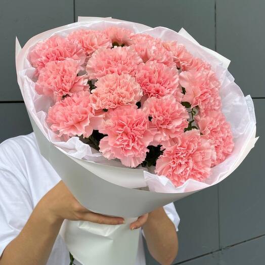 Букет любимой из стойких диантусов 🎀