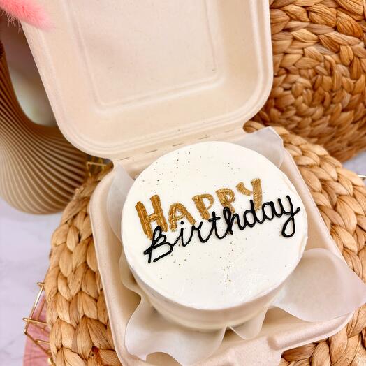 Бенто-торт happy birthday