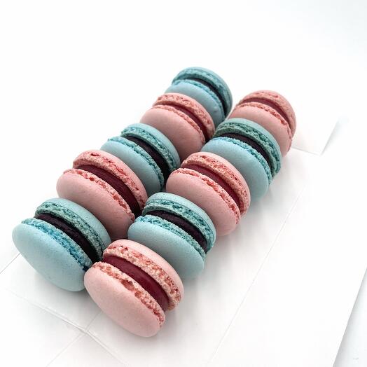 Набор макарон-ассорти для гендер-пати