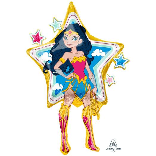 Шар Чудо Женщина DC звезда