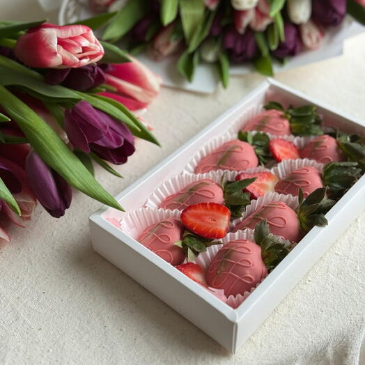 Клубника в шоколаде 8шт