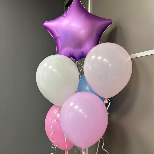 Набор шаров С Днем Рождения