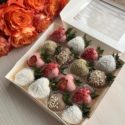 Клубника в шоколаде 16шт