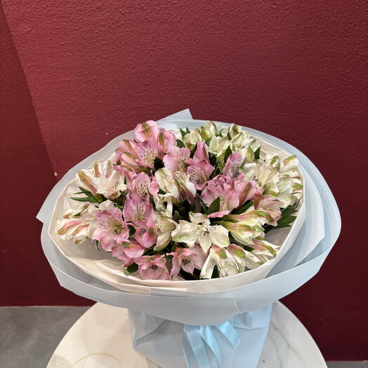 Моно букет цветов 1