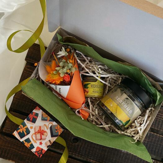 Подарочный набор оранж