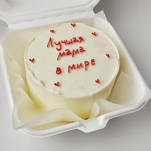 Бенто-торт  мама в мире