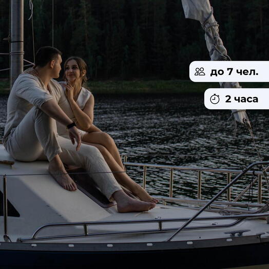 По волнам. Прогулка на крейсерской яхте Cobra 33 по р. Бердь