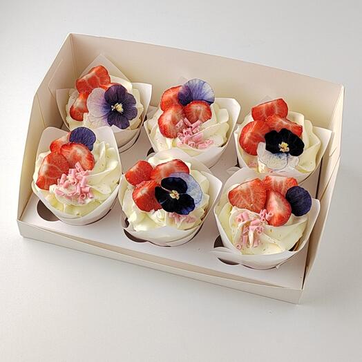 Капкейки 6 шт